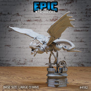 Mountain Wyvern - Epic Miniatures | Dwarf Mountain | 28mm | 32mm | Drake | Mount | Dragon | Ruins