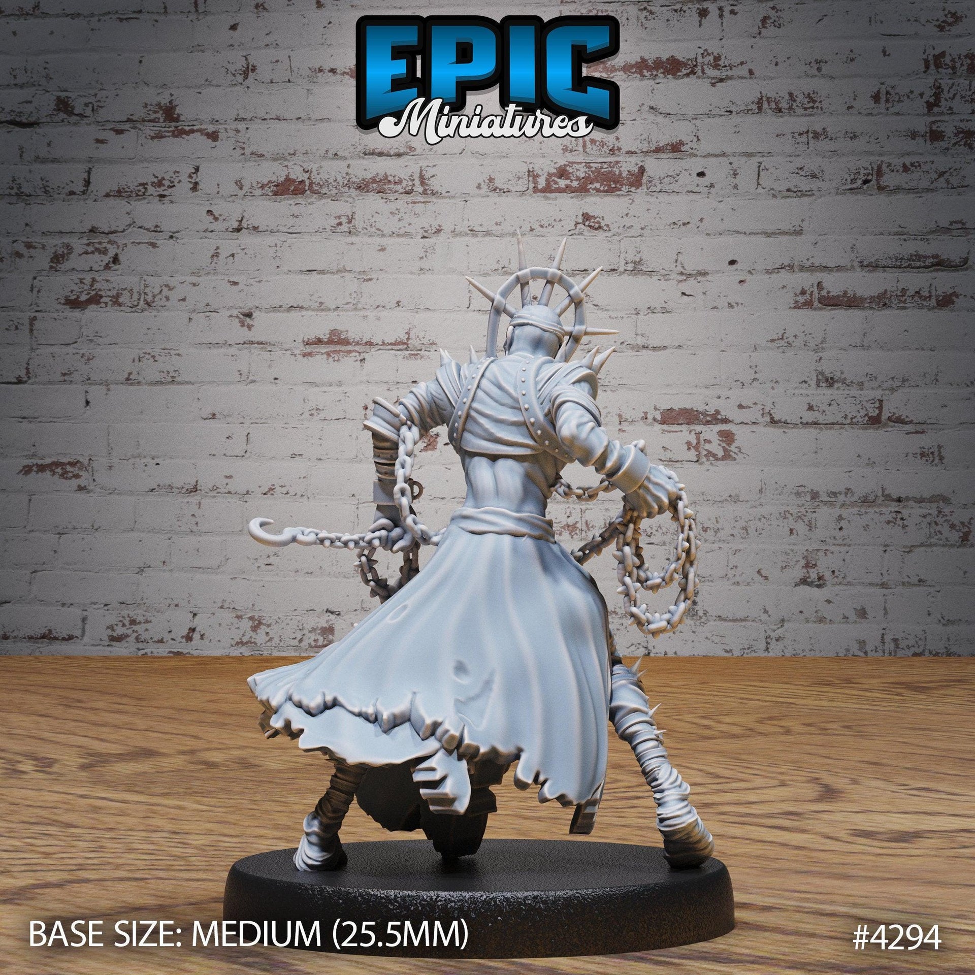 Chain Demon - Epic Miniatures | Infernal Assault | 28mm | 32mm | Devil | Jailer