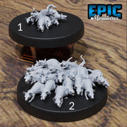 Rat Swam - Epic Miniatures | City Sewers | 28mm | 32mm | Vermin | Ratfolk