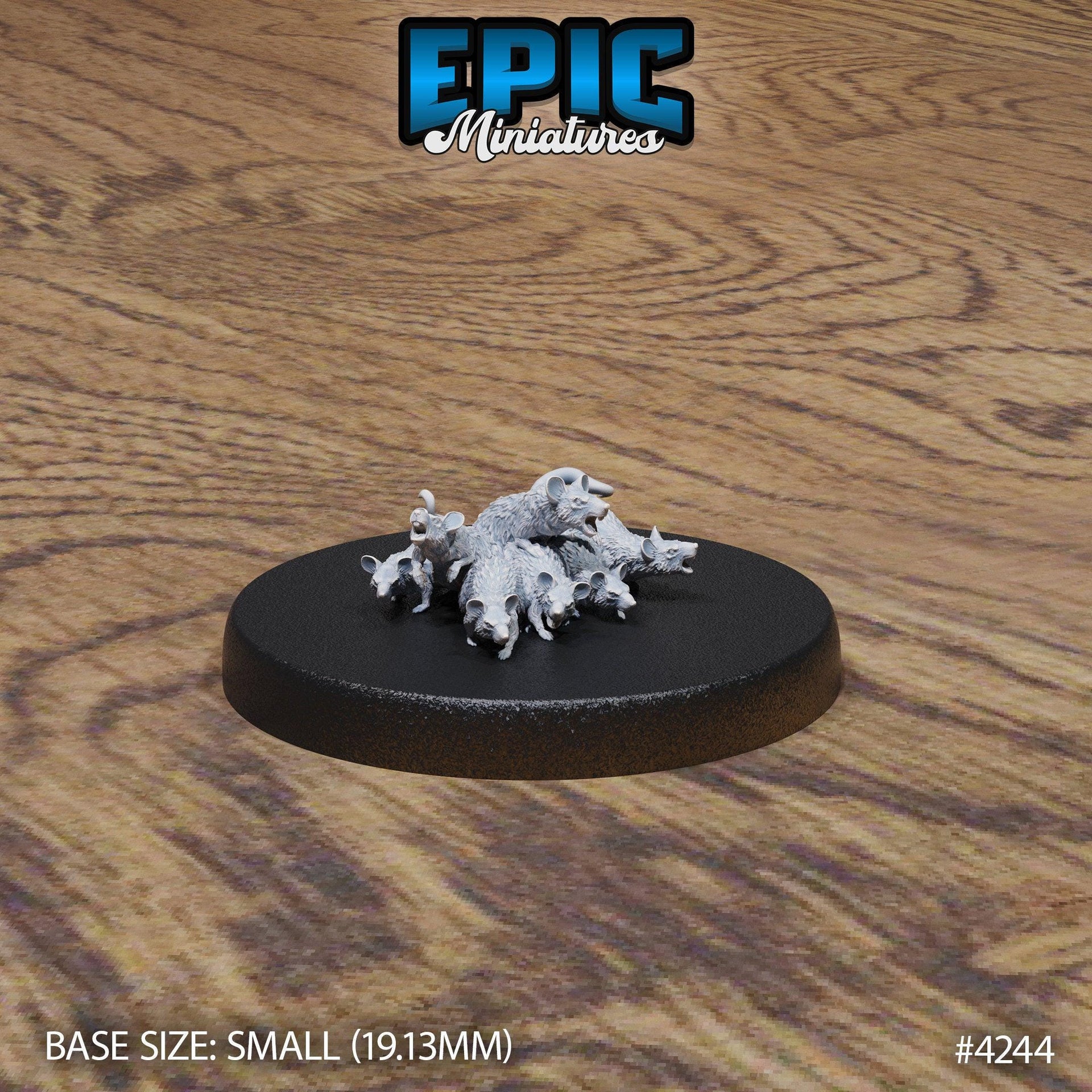 Rat Swam - Epic Miniatures | City Sewers | 28mm | 32mm | Vermin | Ratfolk