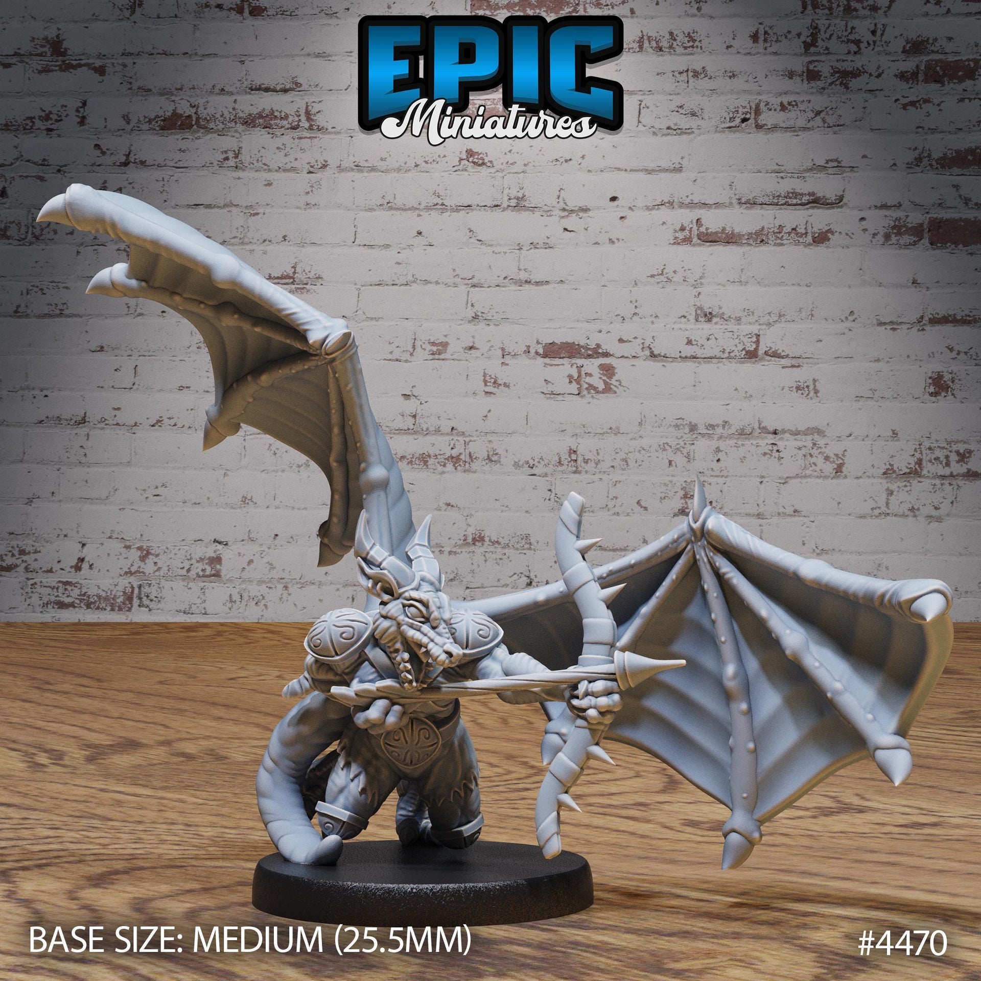 Winged Kobold Tribe - Epic Miniatures | Deep Dark Caves | 28mm | 32mm | Adventurer | Scout | Warrior | Priest