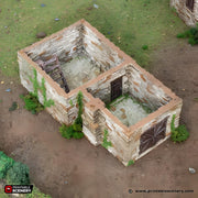 Black Rock Keep. King and Country, 15mm, 28mm, 32mm - Printable Scenery | 28mm and 32mm | Wargaming | DnD | Tabletop Roleplaying