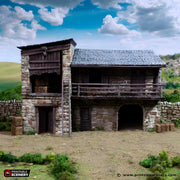 King Stables. King and Country, 15mm, 28mm, 32mm - Printable Scenery | 28mm and 32mm | Wargaming | DnD | Tabletop Roleplaying