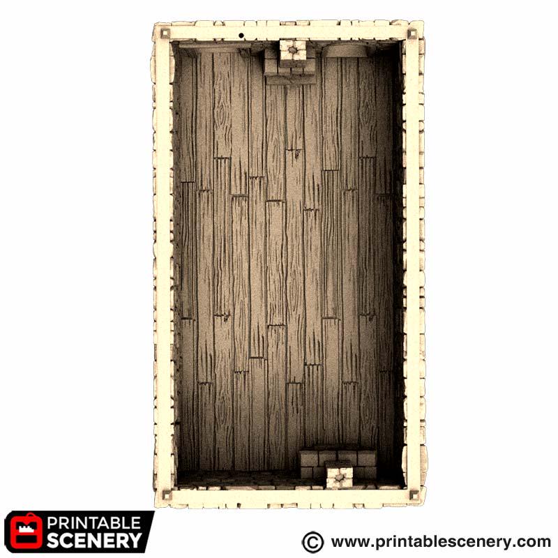 Country Manor. King and Country, 15mm, 28mm, 32mm - Printable Scenery | 28mm and 32mm | Wargaming | DnD | Tabletop Roleplaying