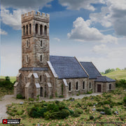 Norman Church. King and Country, 15mm, 28mm, 32mm - Printable Scenery | 28mm and 32mm | Wargaming | DnD | Tabletop Roleplaying