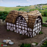 Country Stables. King and Country, 15mm, 28mm, 32mm - Printable Scenery | 28mm and 32mm | Wargaming | DnD | Tabletop Roleplaying