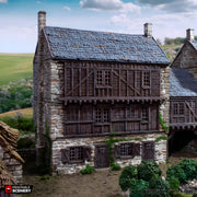 Cobblestone Way. King and Country, 15mm, 28mm, 32mm - Printable Scenery | 28mm and 32mm | Wargaming | DnD | Tabletop Roleplaying