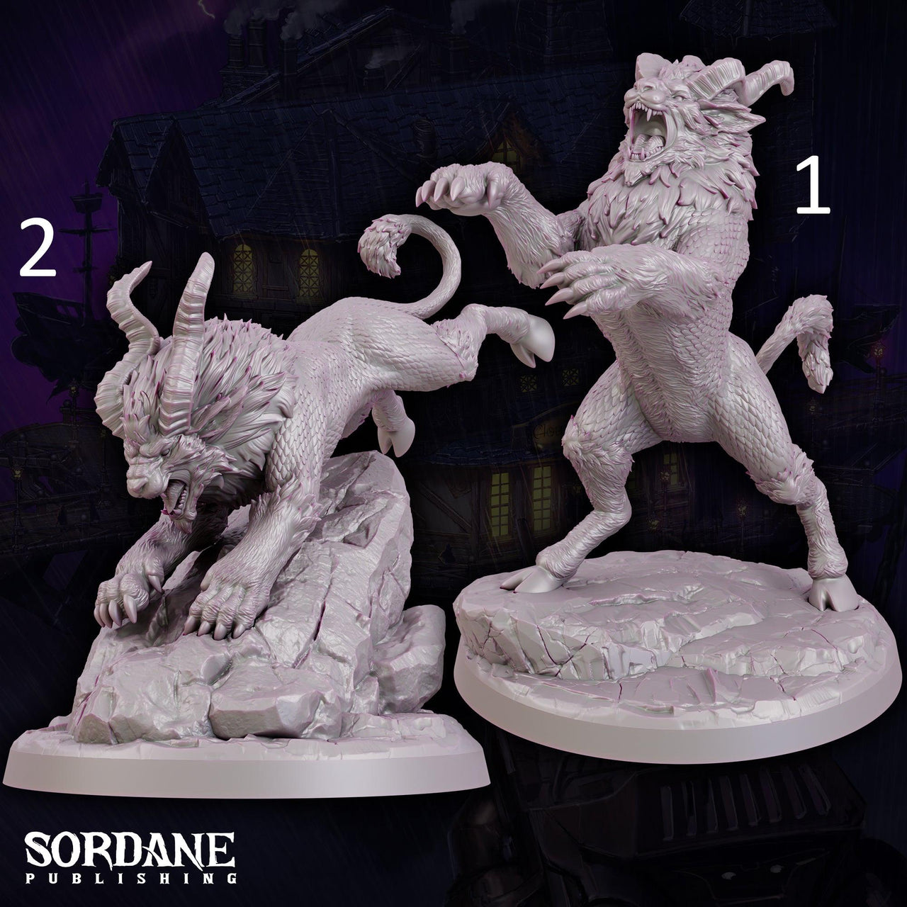 Chimera Kylin - Sordane Publishing | 28mm and 32mm | Wargaming | DnD | Tabletop Roleplaying