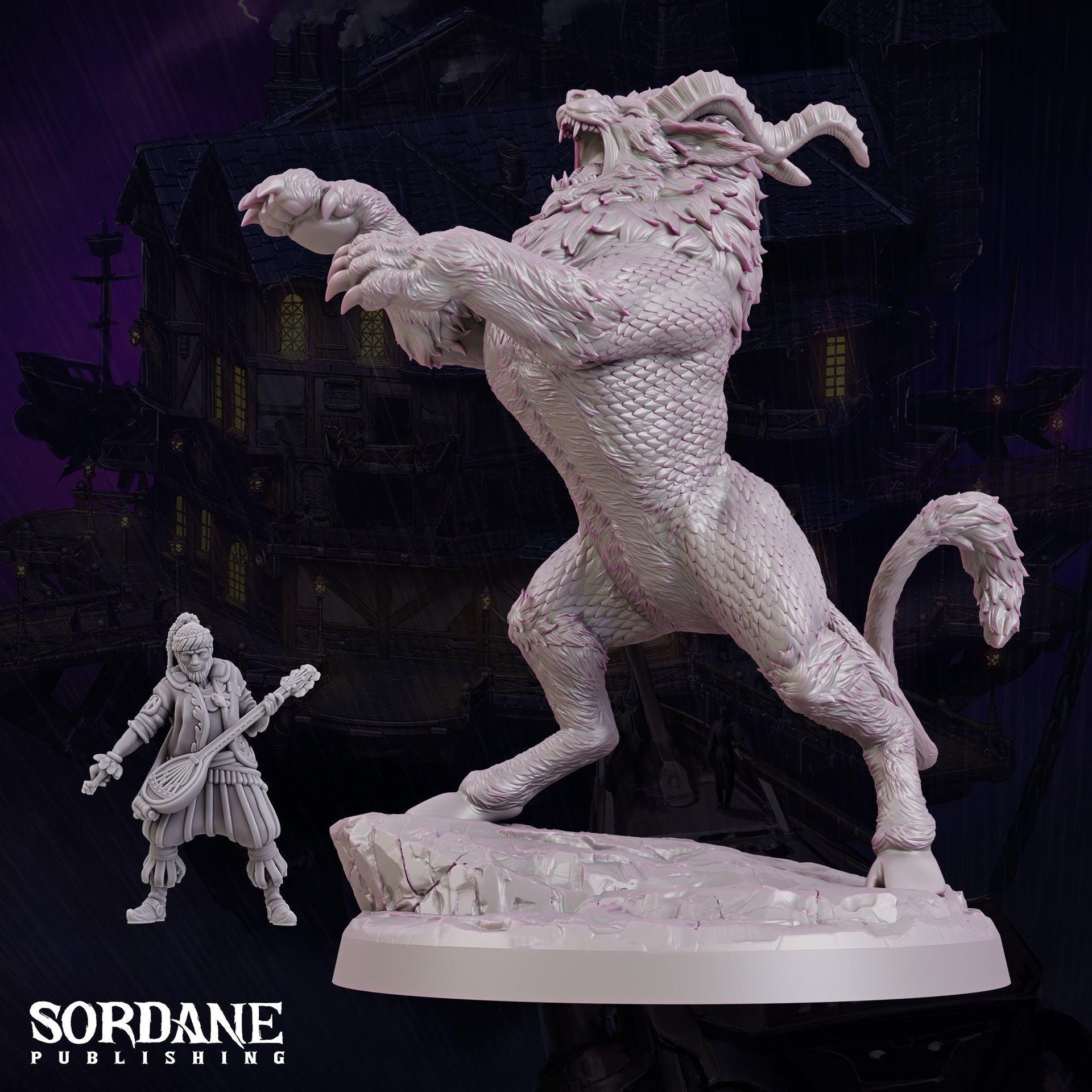 Chimera Kylin - Sordane Publishing | 28mm and 32mm | Wargaming | DnD | Tabletop Roleplaying