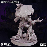 Mushril Monster. Mushroom Cave Abomination - Sordane Publishing | 28mm and 32mm | Wargaming | DnD | Tabletop Roleplaying