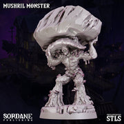 Mushril Monster. Mushroom Cave Abomination - Sordane Publishing | 28mm and 32mm | Wargaming | DnD | Tabletop Roleplaying