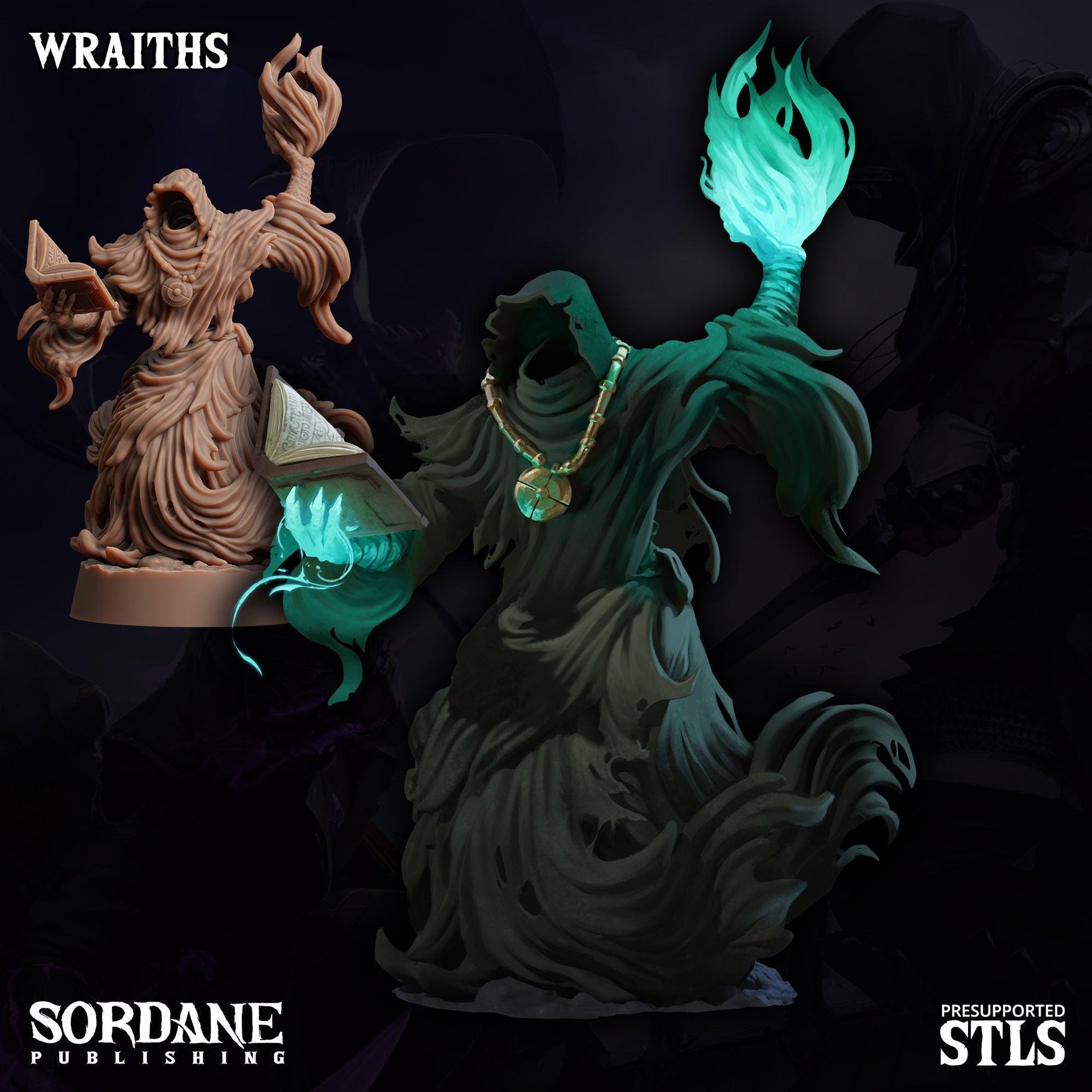 Wraiths - Sordane Publishing | 28mm and 32mm | Wargaming | DnD | Tabletop Roleplaying