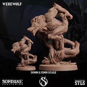 Werewolves - Sordane Publishing | 28mm and 32mm | Wargaming | DnD | Tabletop Roleplaying