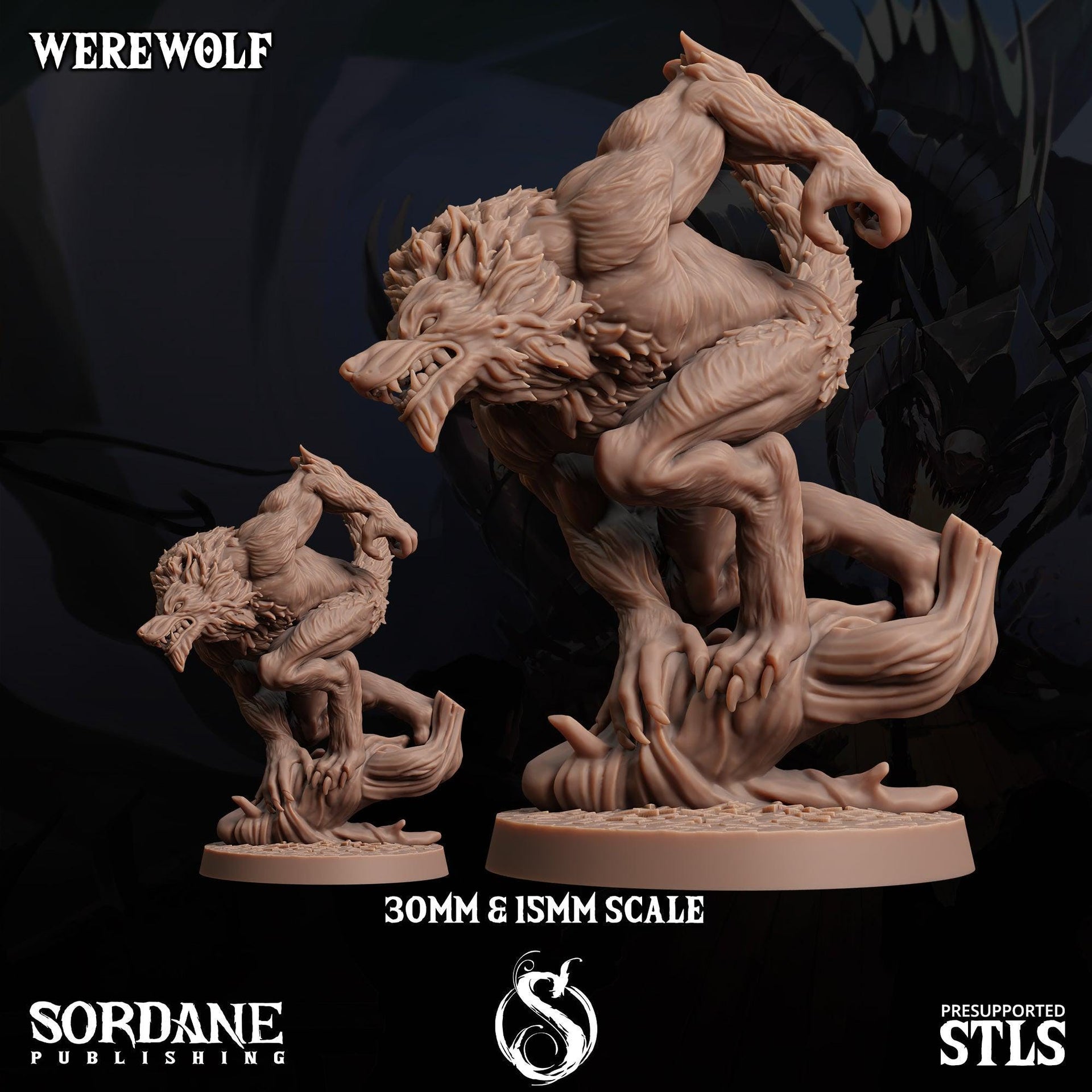 Werewolves - Sordane Publishing | 28mm and 32mm | Wargaming | DnD | Tabletop Roleplaying