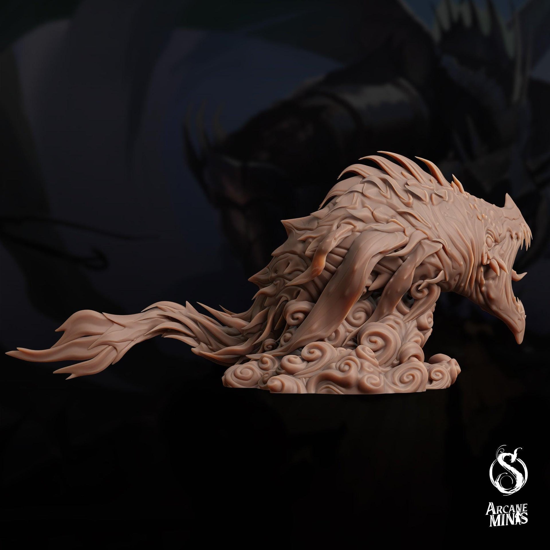 Vharriphor, Giant Sky Shark - Sordane Publishing | 28mm and 32mm | Wargaming | DnD | Tabletop Roleplaying