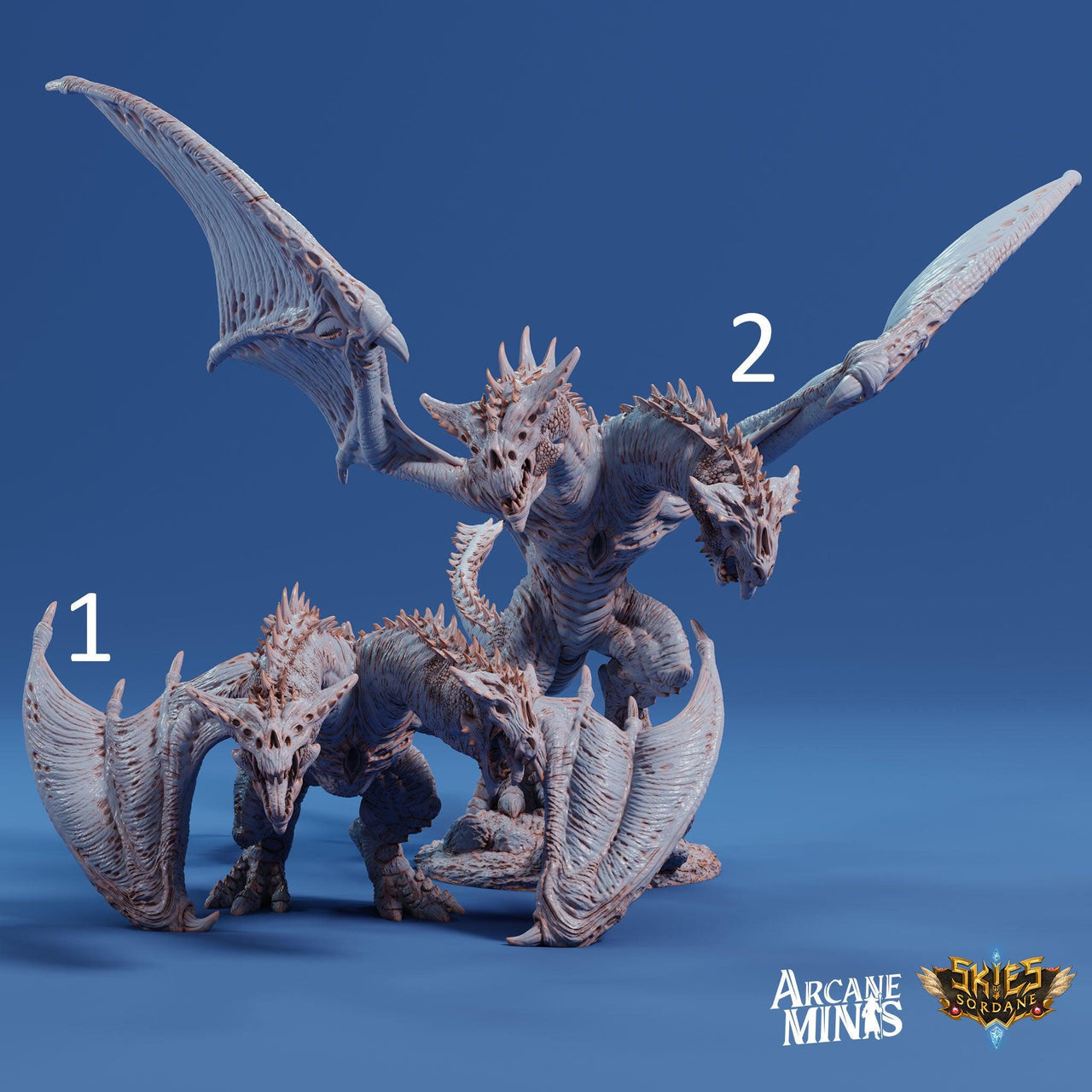 Voidwyrm. Undead Astral Drake - Sordane Publishing | 28mm and 32mm | Wargaming | DnD | Tabletop Roleplaying