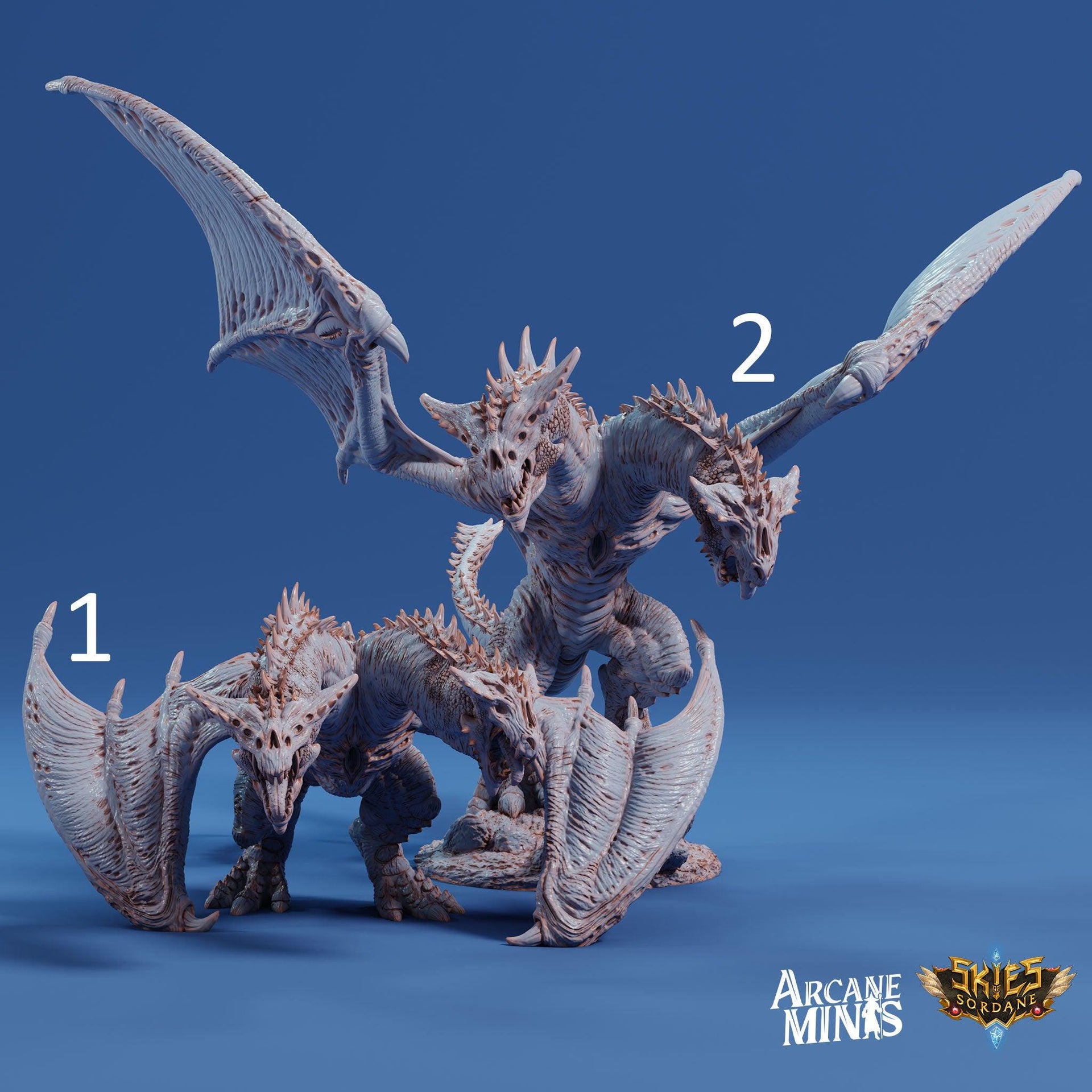 Voidwyrm. Undead Astral Drake - Sordane Publishing | 28mm and 32mm | Wargaming | DnD | Tabletop Roleplaying