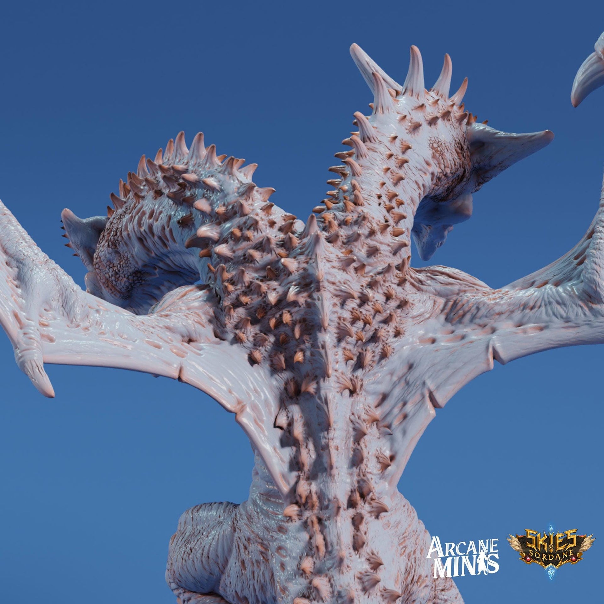 Voidwyrm. Undead Astral Drake - Sordane Publishing | 28mm and 32mm | Wargaming | DnD | Tabletop Roleplaying