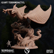 Giant Terrordactyl - Sordane Publishing | 28mm and 32mm | Wargaming | DnD | Tabletop Roleplaying