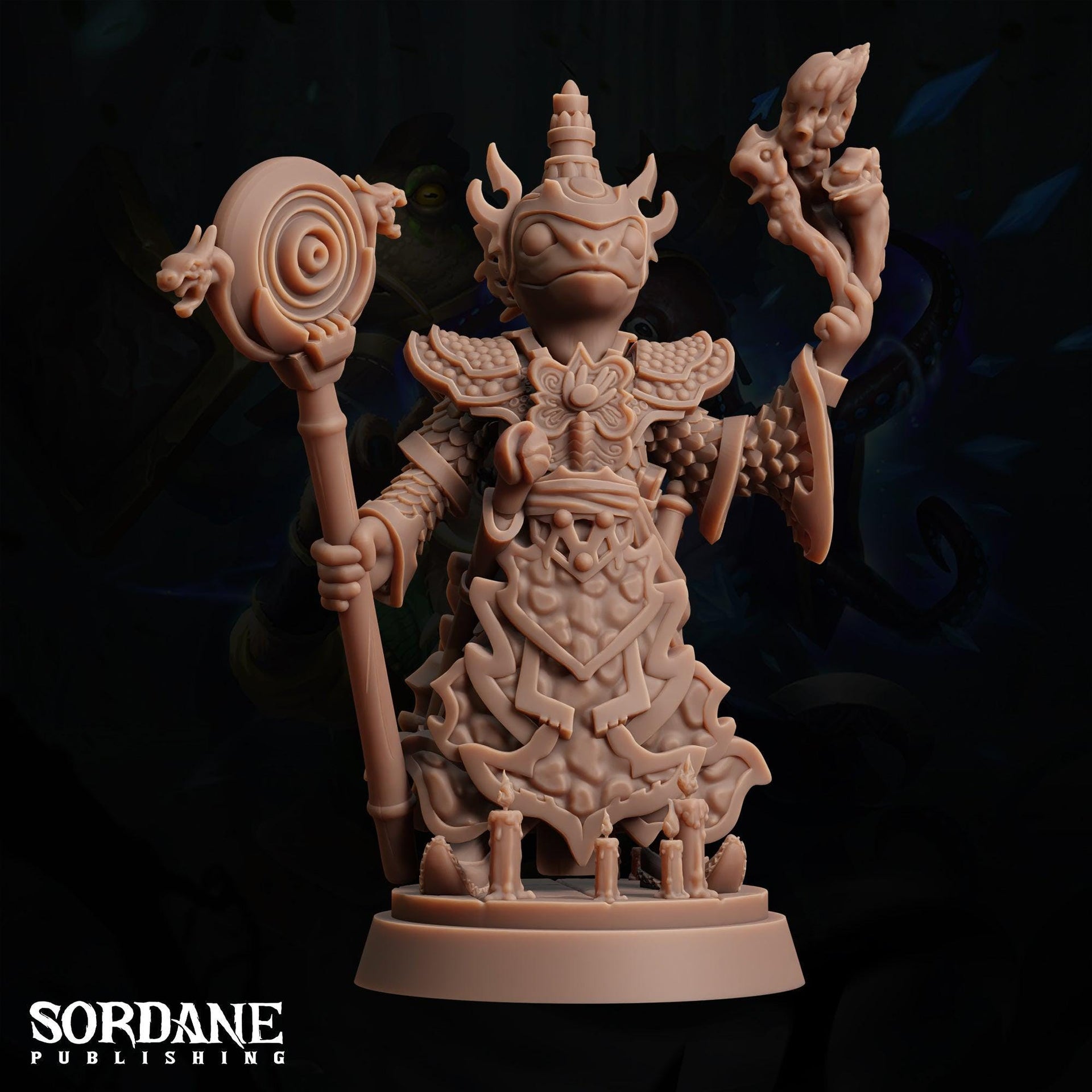 Froin Warlock, Maaz Kuul - Sordane Publishing | 28mm and 32mm | Wargaming | DnD | Tabletop Roleplaying