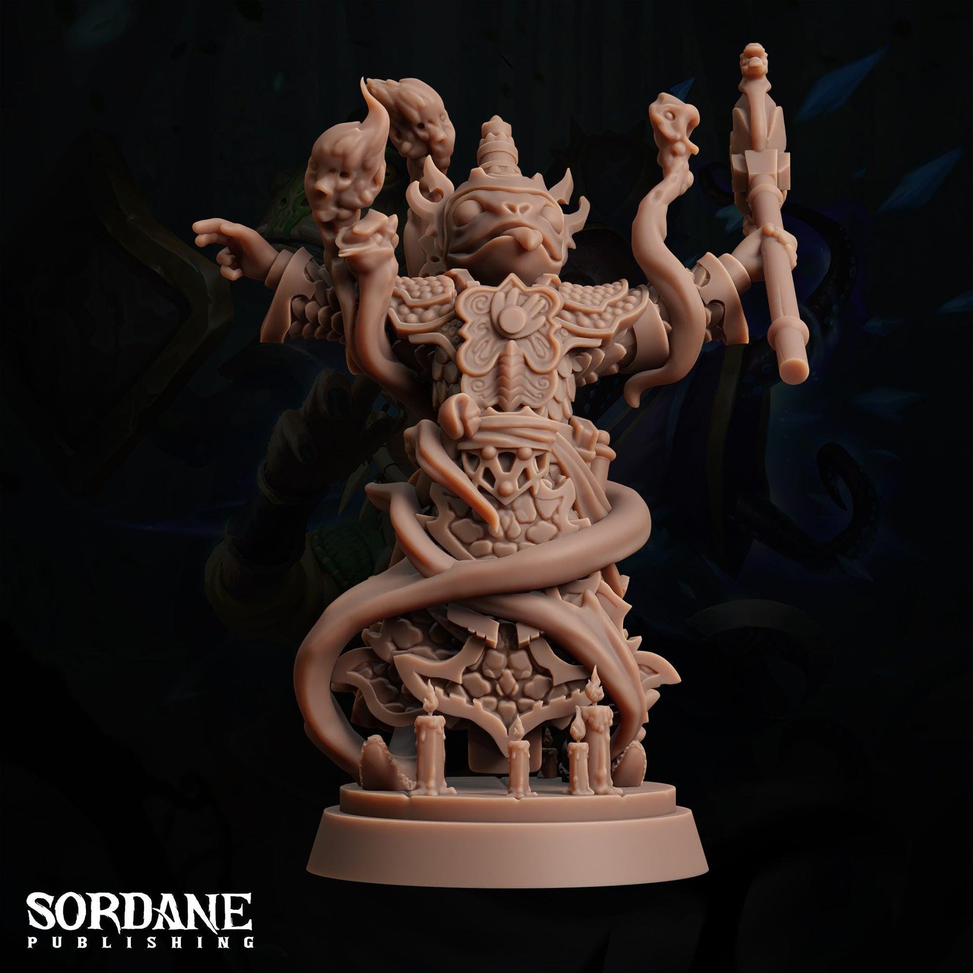 Froin Warlock, Maaz Kuul - Sordane Publishing | 28mm and 32mm | Wargaming | DnD | Tabletop Roleplaying