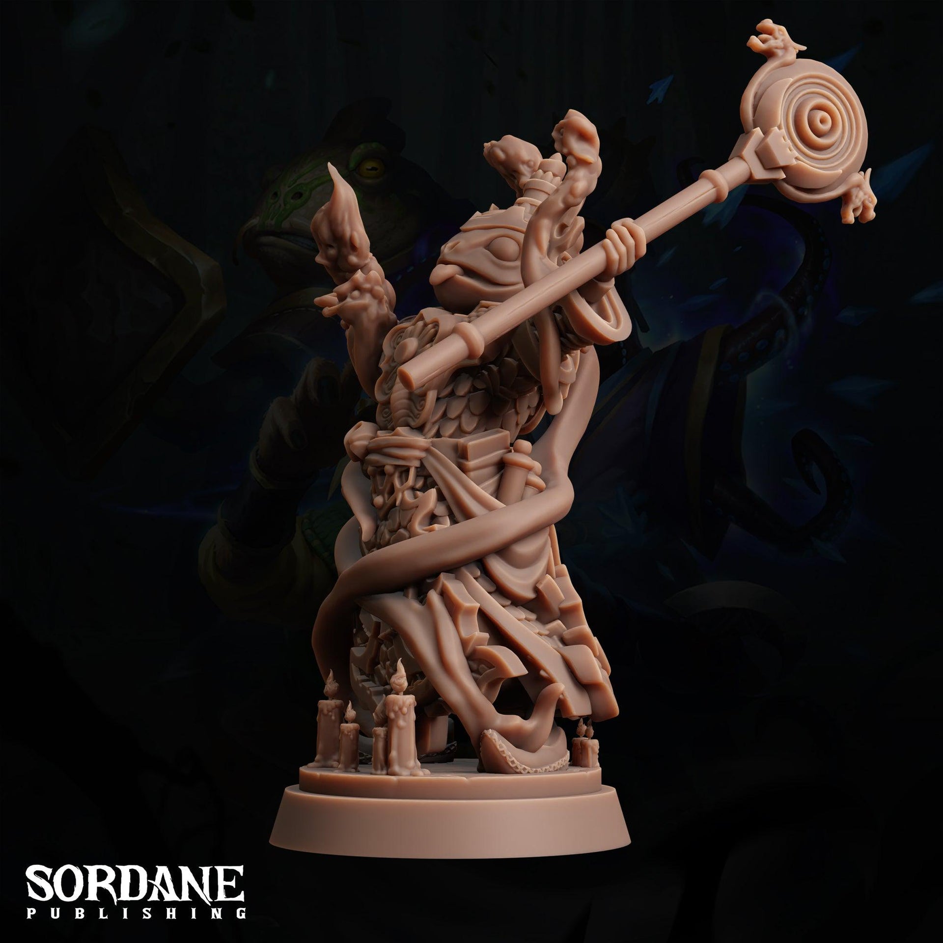 Froin Warlock, Maaz Kuul - Sordane Publishing | 28mm and 32mm | Wargaming | DnD | Tabletop Roleplaying