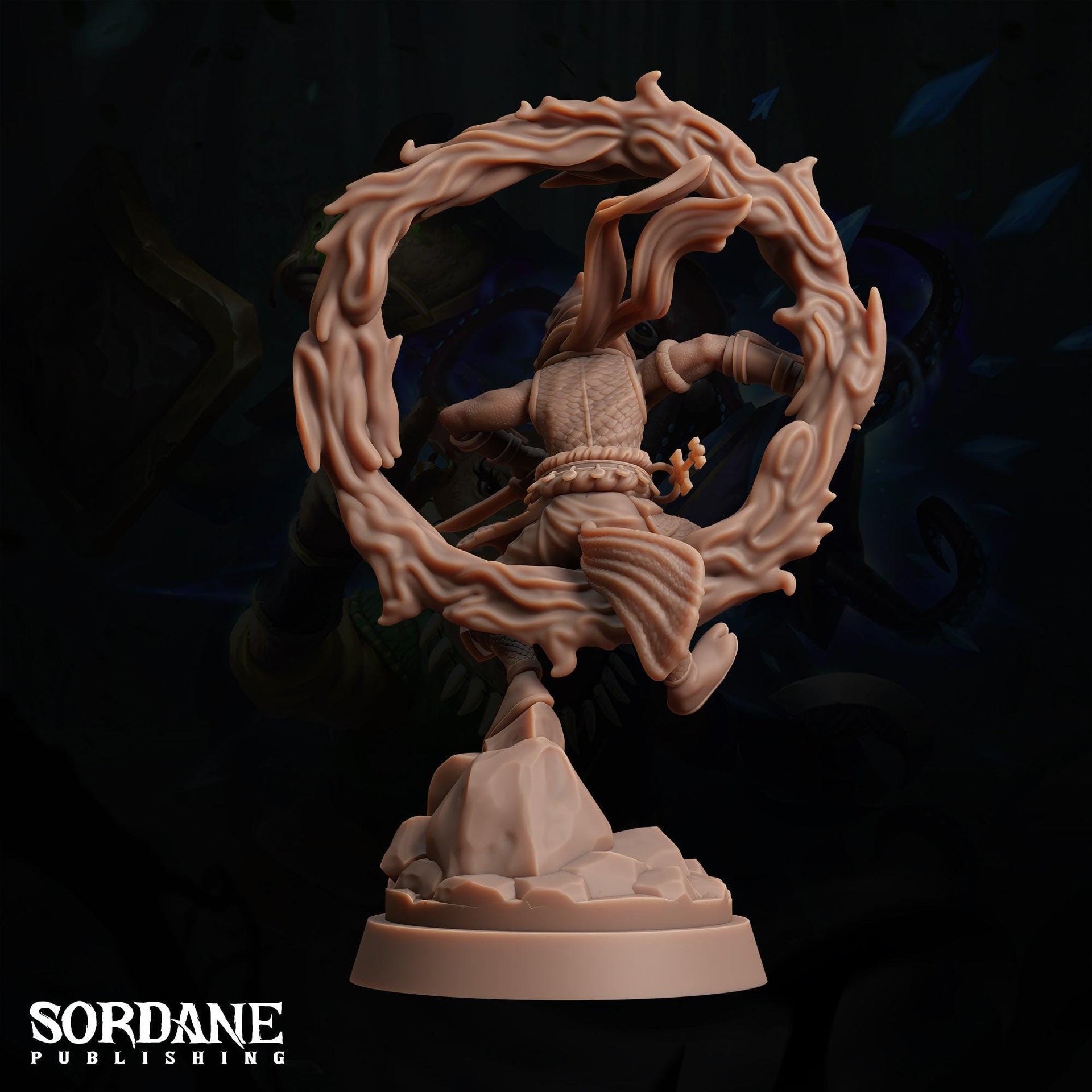 Pelagian Rogue, Kalis Driftfin - Sordane Publishing | 28mm and 32mm | Wargaming | DnD | Tabletop Roleplaying