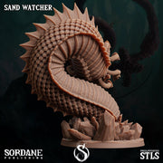 Sand Watcher, Eye Tyrant Worm - Sordane Publishing | 28mm and 32mm | Wargaming | DnD | Tabletop Roleplaying