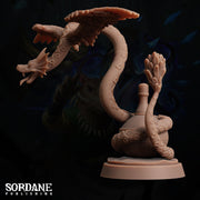 Snake Tuavala, winged Coatl - Sordane Publishing | 28mm and 32mm | Wargaming | DnD | Tabletop Roleplaying