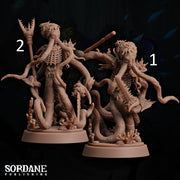 Rift Ouqdar, Octopus Warrior - Sordane Publishing | 28mm and 32mm | Wargaming | DnD | Tabletop Roleplaying