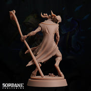 Munsa Halim, Goat Cultist - Sordane Publishing | 28mm and 32mm | Wargaming | DnD | Tabletop Roleplaying