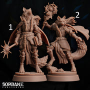 Isatis Paladin, Wolf Folk Knight - Sordane Publishing | 28mm and 32mm | Wargaming | DnD | Tabletop Roleplaying