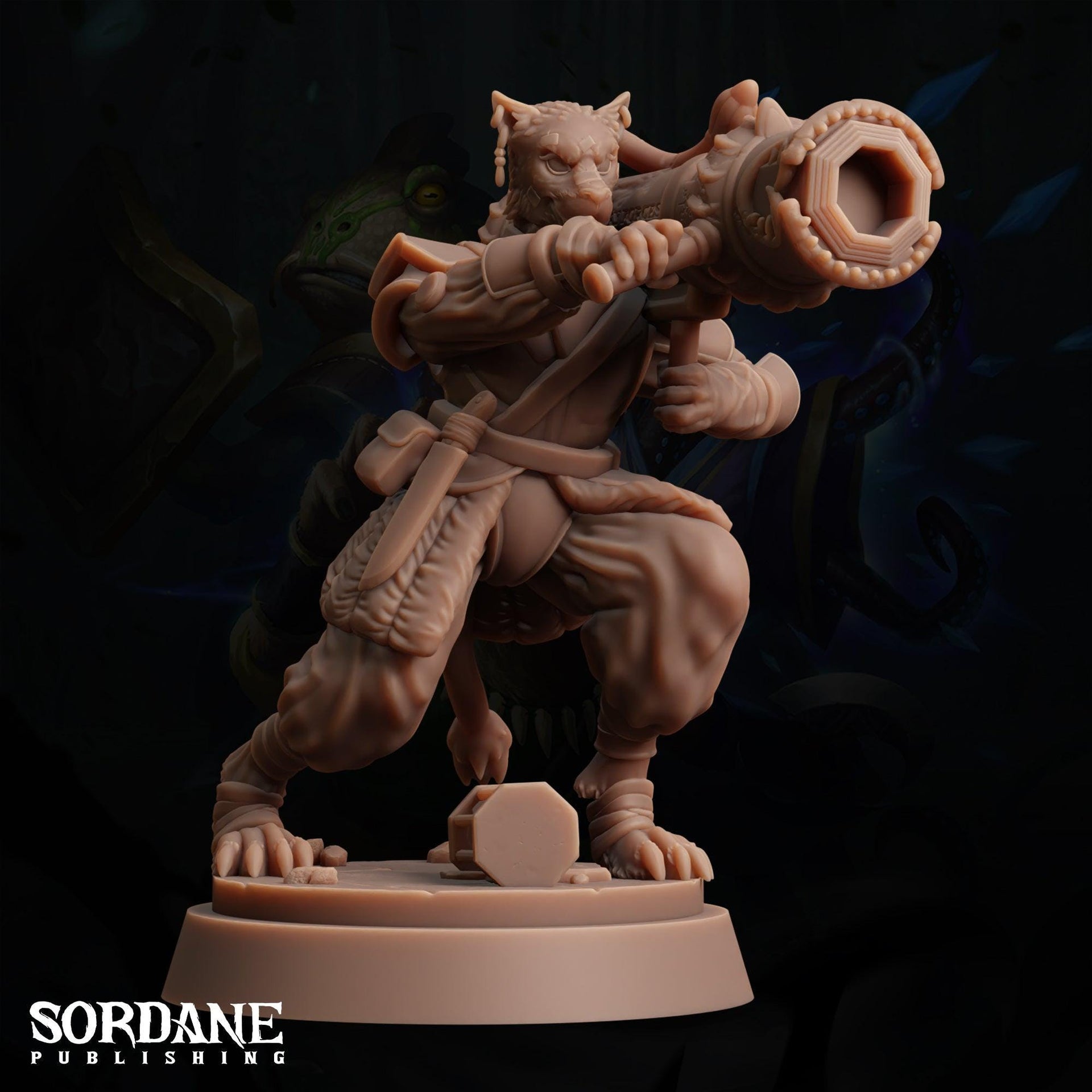 Colonial Falcon Cannoneer - Sordane Publishing | 28mm and 32mm | Wargaming | DnD | Tabletop Roleplaying