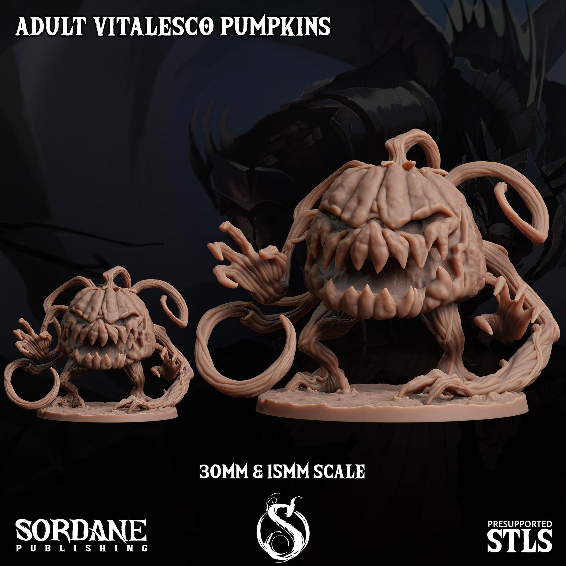 Adult Vitalesco Pumpkin - Sordane Publishing | 28mm and 32mm | Wargaming | DnD | Tabletop Roleplaying