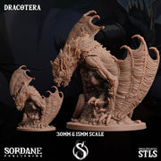 Dracoterra. Giant Bat Monster - Sordane Publishing | 28mm and 32mm | Wargaming | DnD | Tabletop Roleplaying