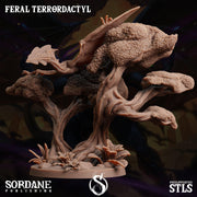 Feral Terrordactyl - Sordane Publishing | 28mm and 32mm | Wargaming | DnD | Tabletop Roleplaying