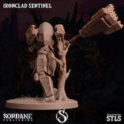 Ironcald Sentinel - Sordane Publishing | 28mm and 32mm | Wargaming | DnD | Tabletop Roleplaying