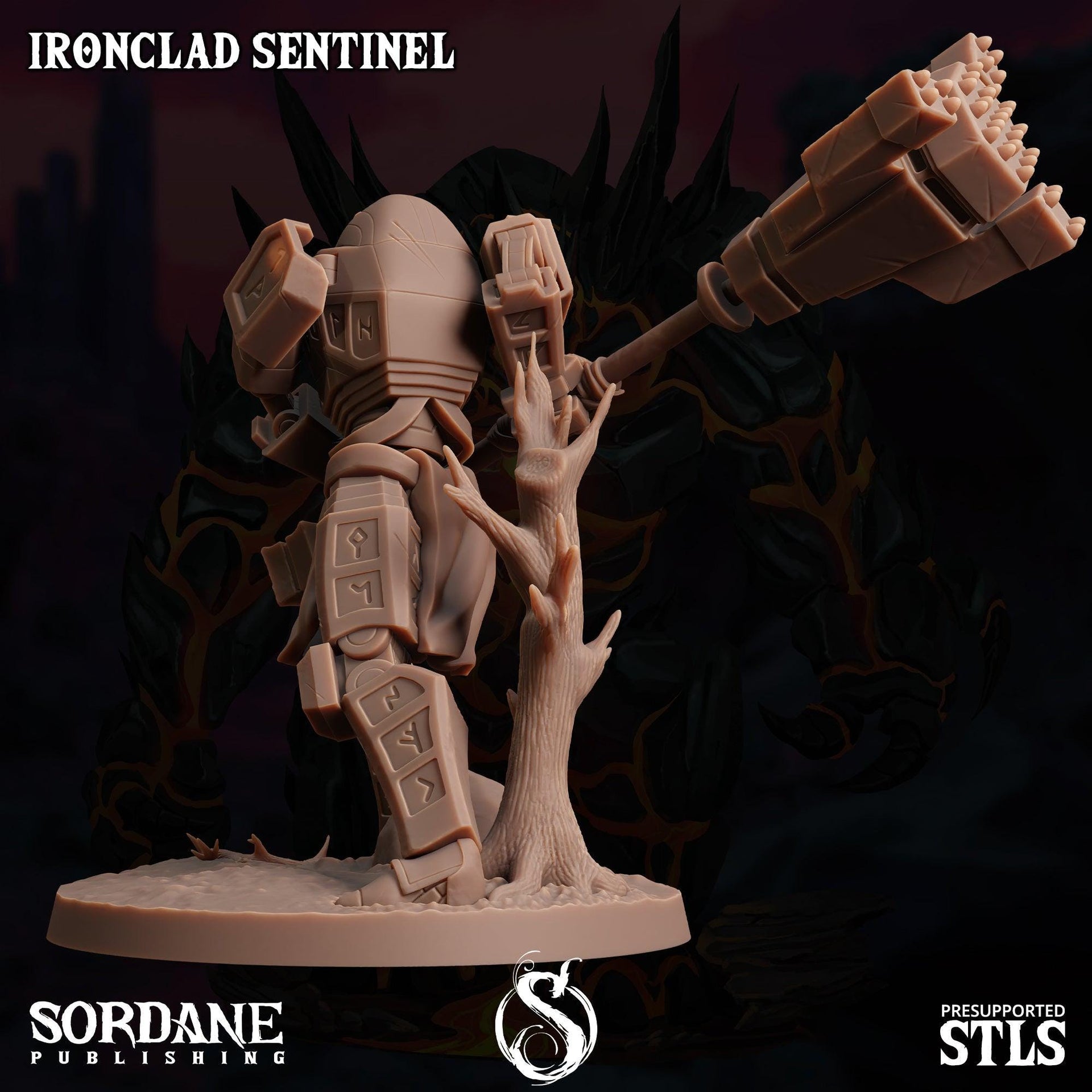 Ironcald Sentinel - Sordane Publishing | 28mm and 32mm | Wargaming | DnD | Tabletop Roleplaying
