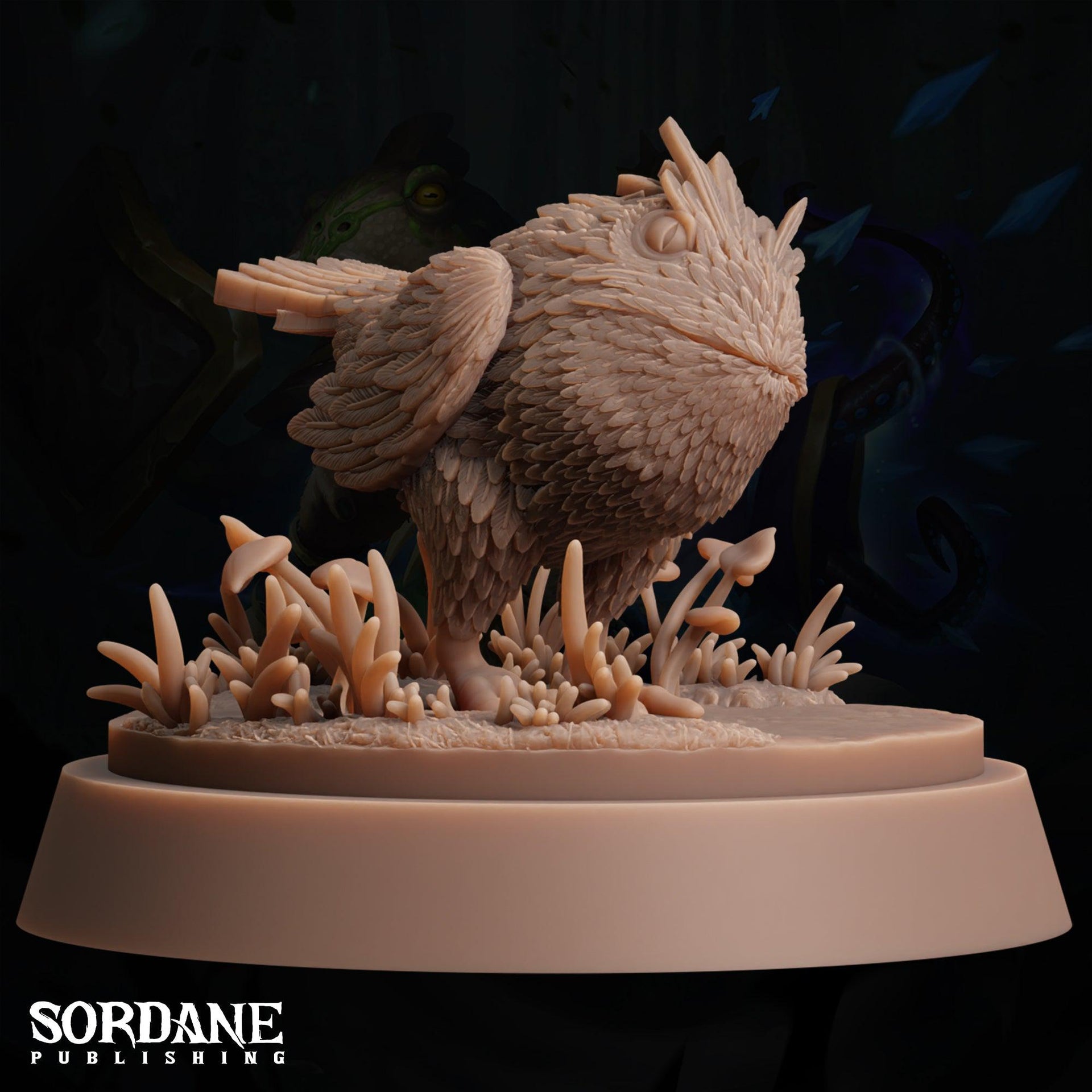 Krokol. Toothy Bird Monster - Sordane Publishing | 28mm and 32mm | Wargaming | DnD | Tabletop Roleplaying