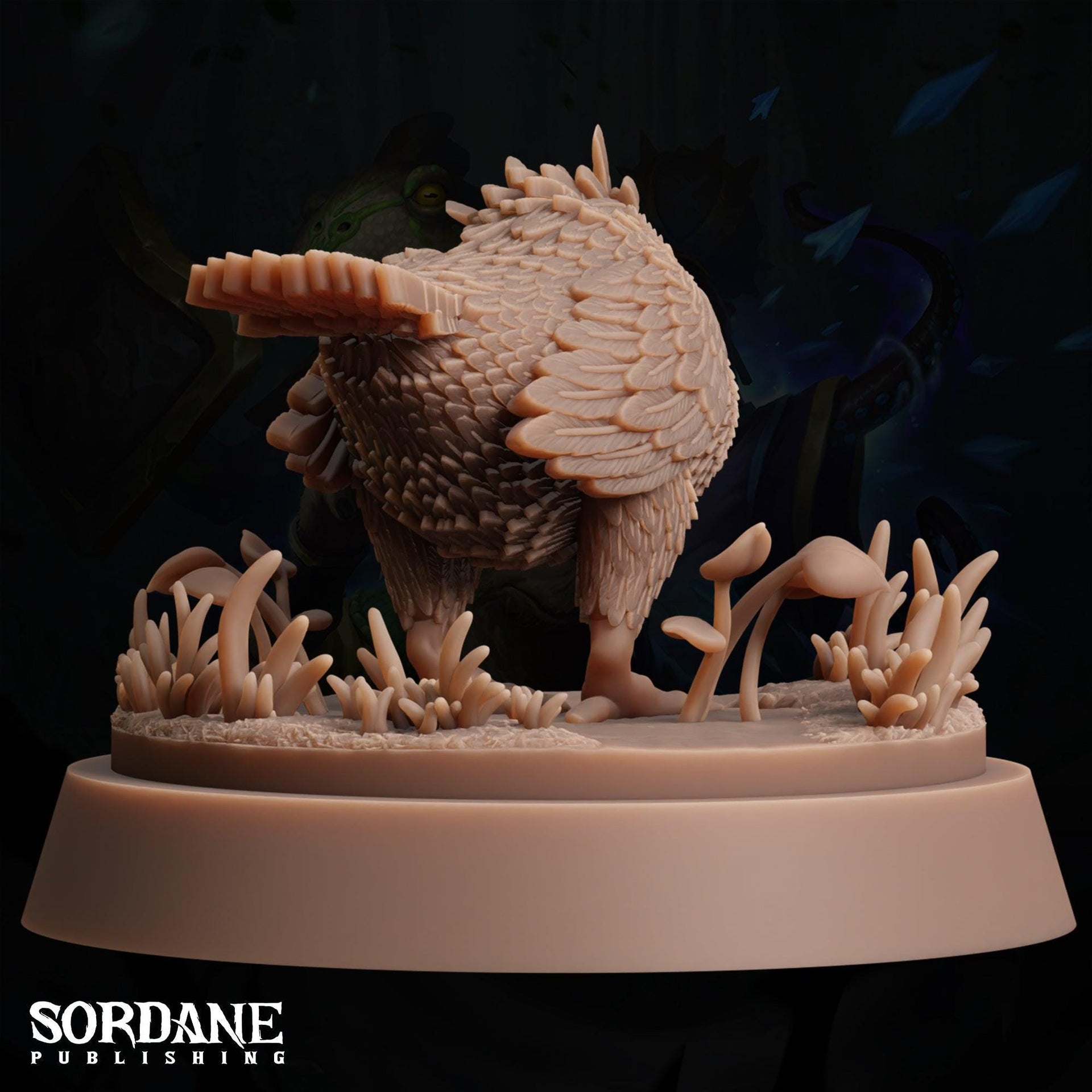 Krokol. Toothy Bird Monster - Sordane Publishing | 28mm and 32mm | Wargaming | DnD | Tabletop Roleplaying