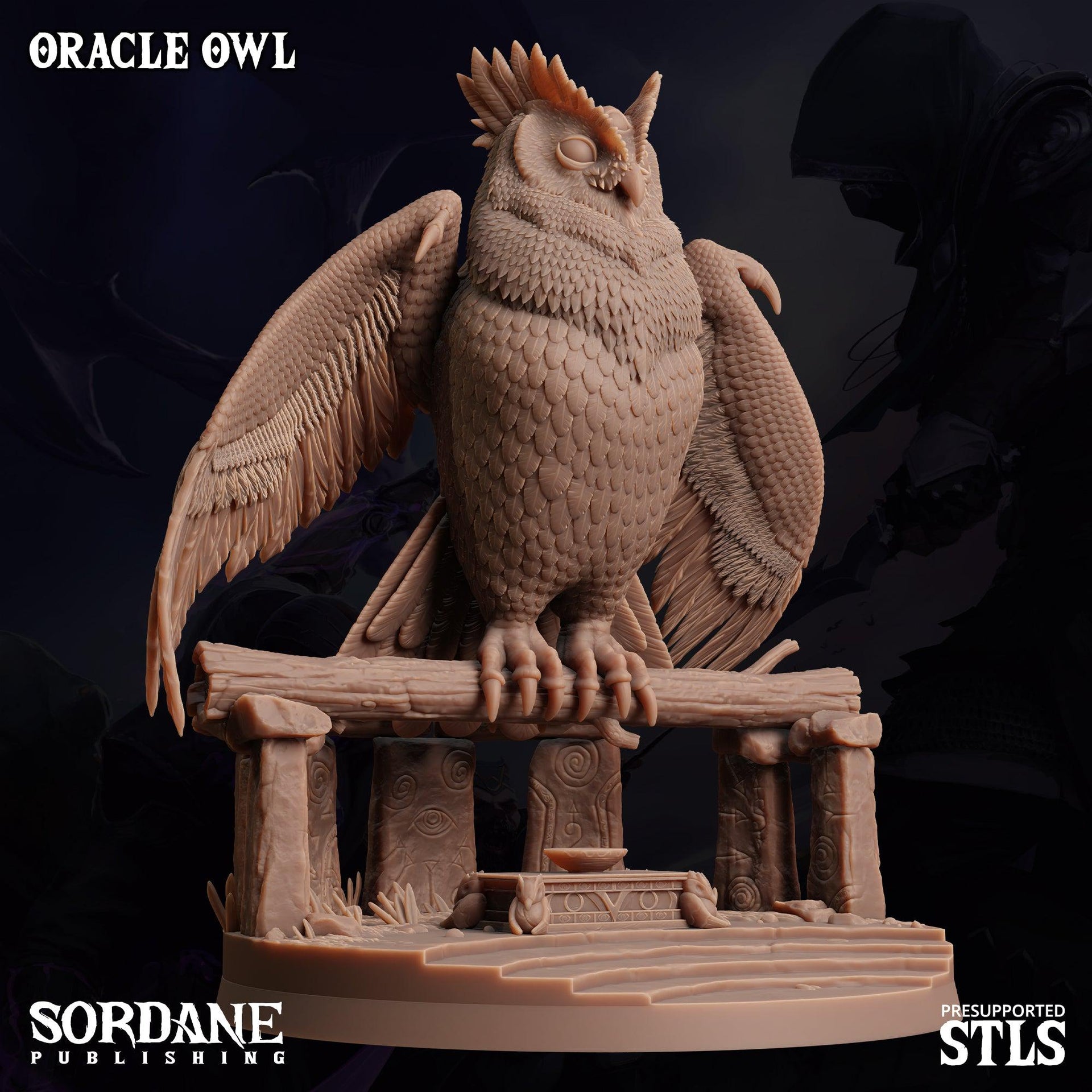 Oracle Owl - Sordane Publishing | 28mm and 32mm | Wargaming | DnD | Tabletop Roleplaying