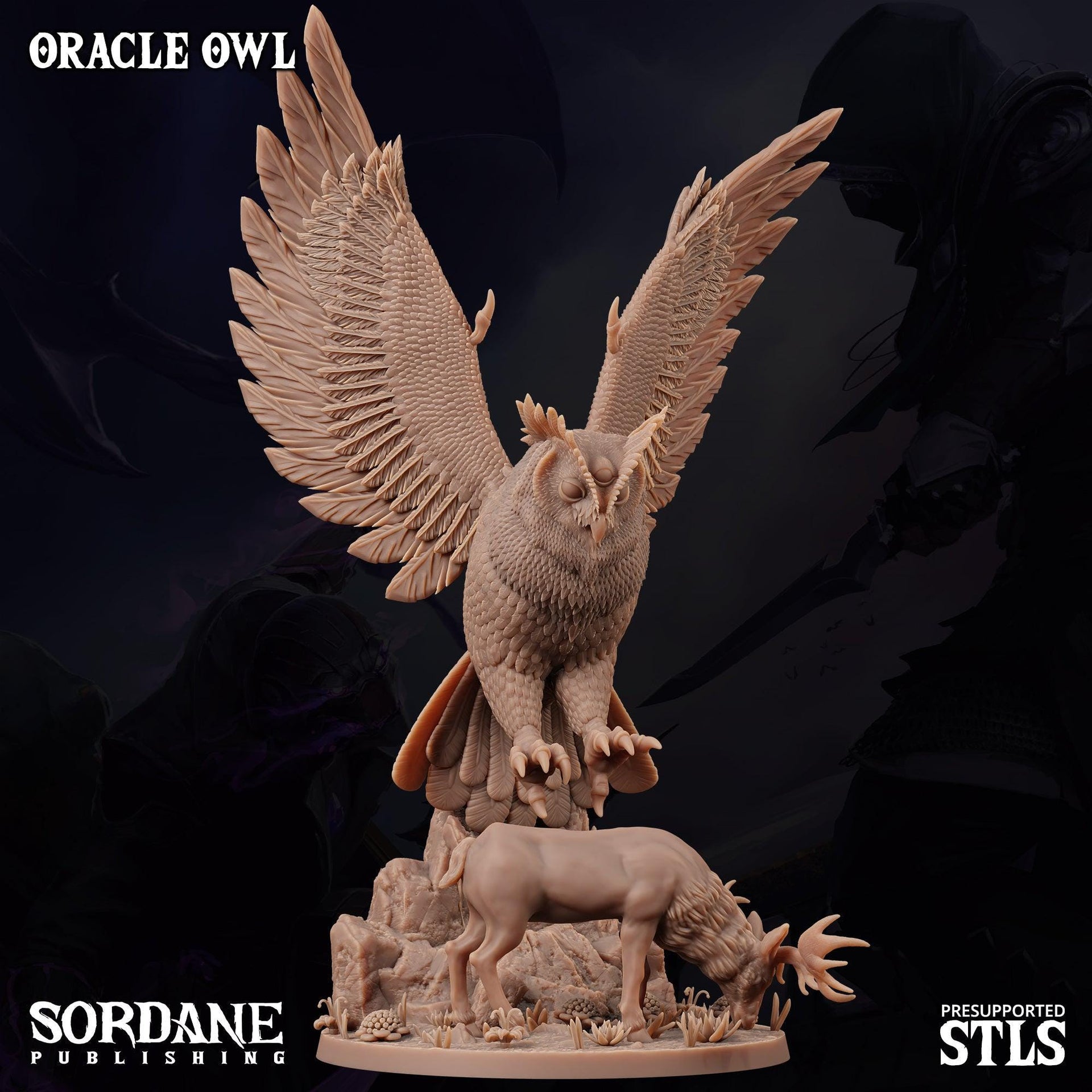 Oracle Owl - Sordane Publishing | 28mm and 32mm | Wargaming | DnD | Tabletop Roleplaying