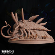 Nuudi. Giant Sea Slug Monster - Sordane Publishing | 28mm and 32mm | Wargaming | DnD | Tabletop Roleplaying