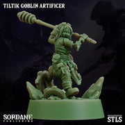 Tiltik Goblin Artificer - Sordane Publishing | 28mm and 32mm | Wargaming | DnD | Tabletop Roleplaying