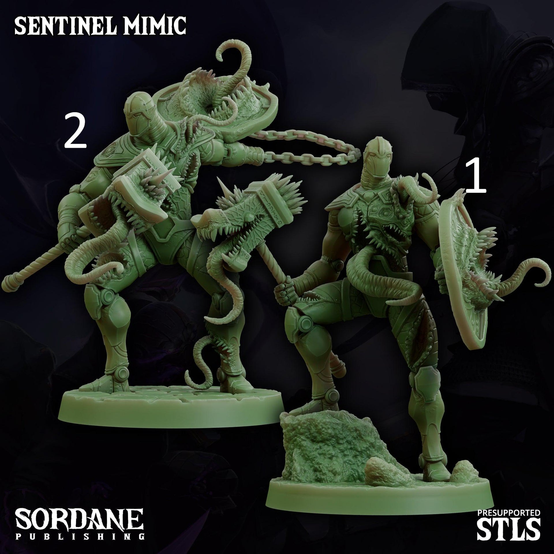Sentinel Mimic - Sordane Publishing | 28mm and 32mm | Wargaming | DnD | Tabletop Roleplaying