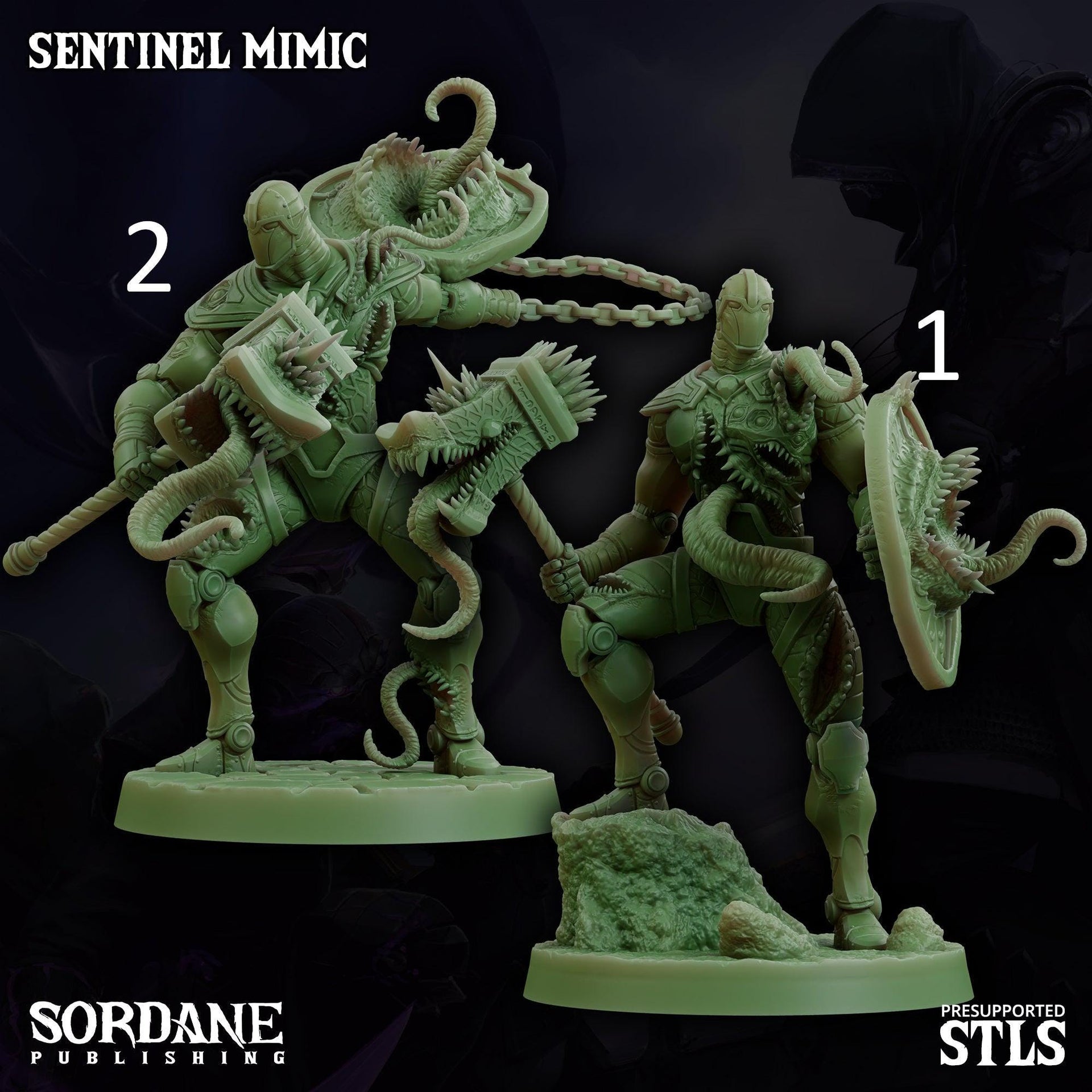 Sentinel Mimic - Sordane Publishing | 28mm and 32mm | Wargaming | DnD | Tabletop Roleplaying