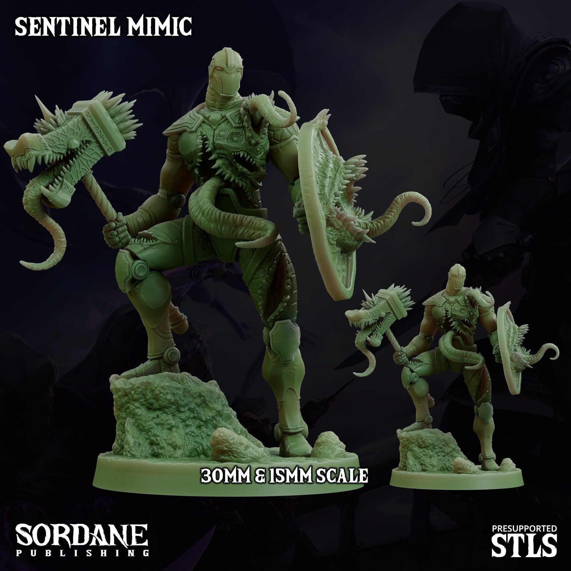 Sentinel Mimic - Sordane Publishing | 28mm and 32mm | Wargaming | DnD | Tabletop Roleplaying