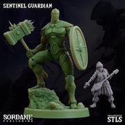 Sentinel Guardian - Sordane Publishing | 28mm and 32mm | Wargaming | DnD | Tabletop Roleplaying