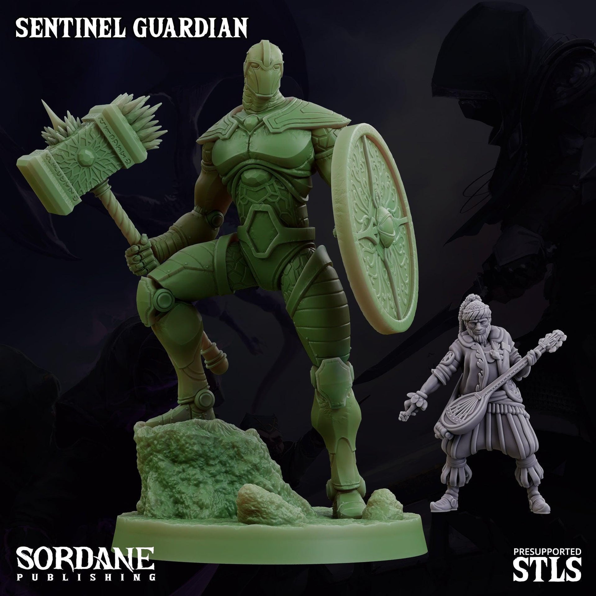 Sentinel Guardian - Sordane Publishing | 28mm and 32mm | Wargaming | DnD | Tabletop Roleplaying