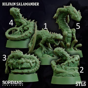 Hilfain Salamander - Sordane Publishing | 28mm and 32mm | Wargaming | DnD | Tabletop Roleplaying